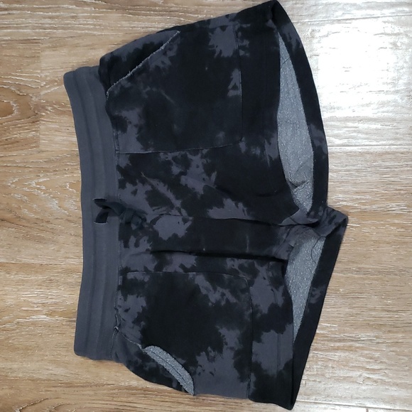 (L) Shambhala Tie Dye Jogger Shorts Loungewear Athleisure Relaxed Comfortable - Picture 1 of 12
